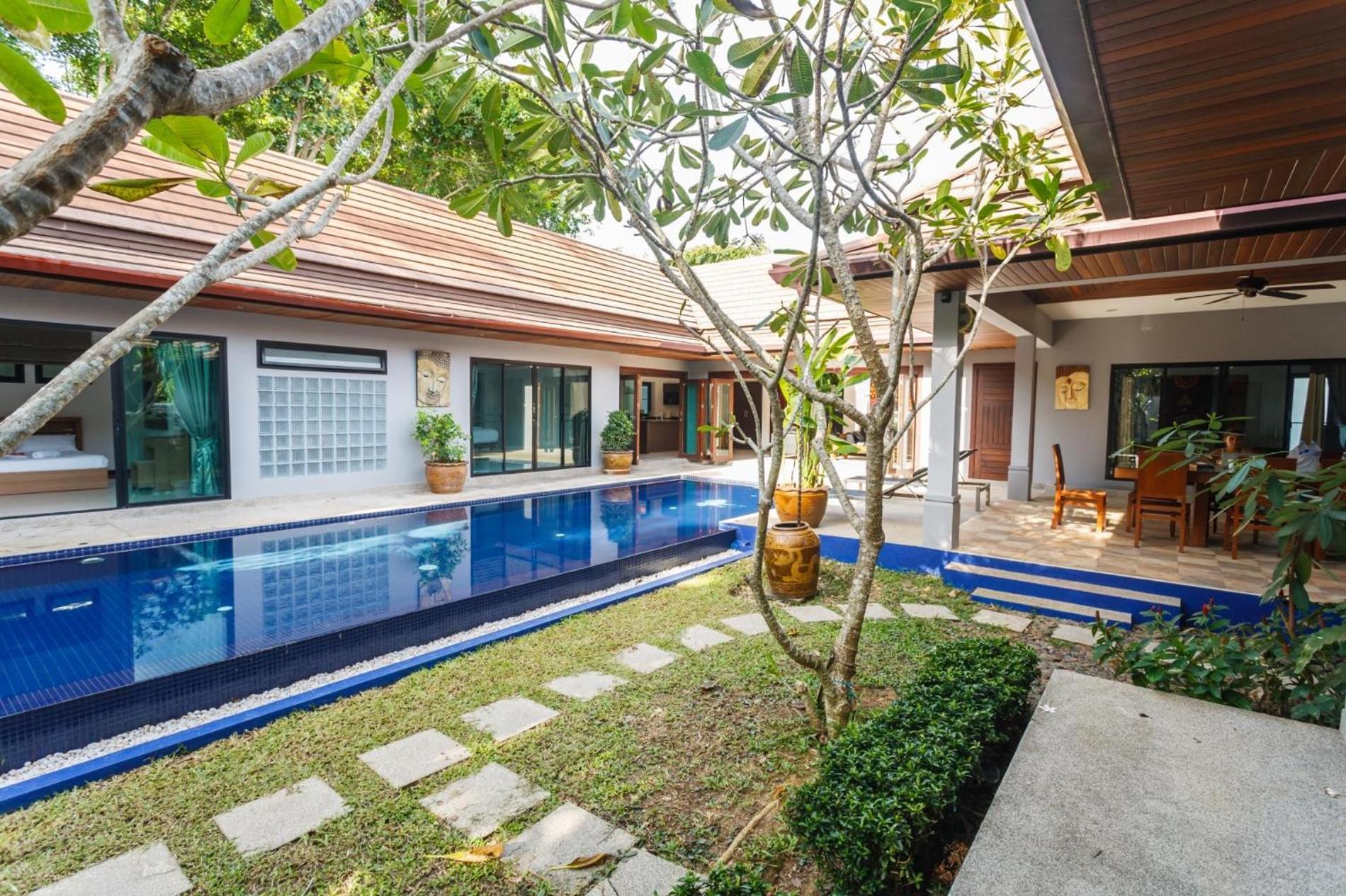 Frangipani Pool Villa - Garden, Bbq & Maid Nai Harn Extérieur photo